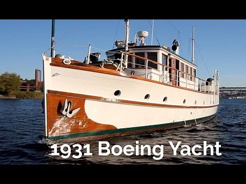 1931 Boeing Yacht. Classic. Yacht A piece of History. Immaculate!