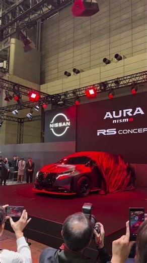 Nissan unveils AURA NISMO RS comcept at Tokyo Auto Salon 2026