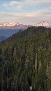 The Beautiful Three Sisters #Oregon #threesistersmountains #cascades #oregonbeauty | McKenzie River Drone Photography