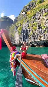 This is how you can visit these places without crowd 🤩 Don’t come for a day trip with all the crowds and complain it’s too busy since you are literally arriving with the masses and also leaving with them. Instead, stay on the island overnight. ~ Don’t plan on visiting the most popular locations in Thailand in the middle of the day, do an early morning trip or a late afternoon tour. - Don’t choose your accommodation in the middle of the town or at the main port if you want a relaxing area. There