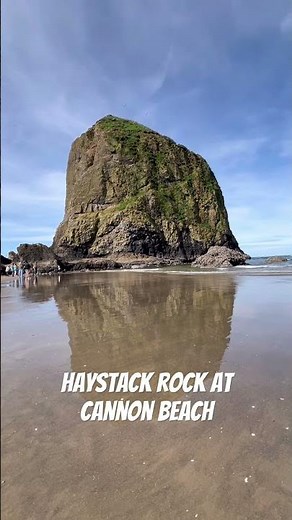 Haystack rock is a must see when near Cannon Beach.