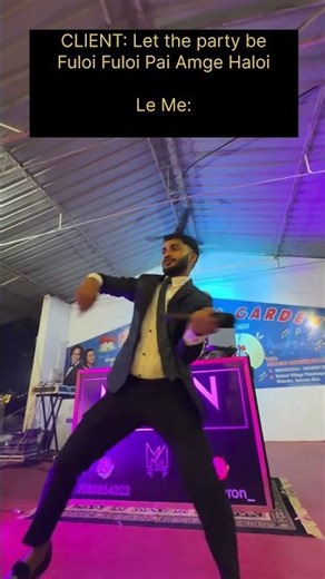 Watch till end!😄😄 #emcee #goanemcee #party #dance #event #dancevideo #21stbirthday #birthdayparty