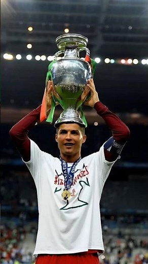 Cristiano Ronaldo Victory Dance Celebration With Trophy | Ultra Realistic Reel #football #ronaldo