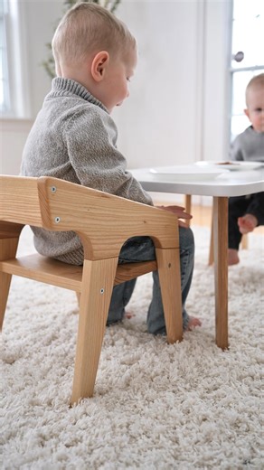 Montessori kids table we use every single day