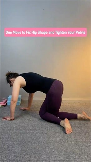 Correct Pelvic Rotation and Transform Your Hip Shape With This Exercise