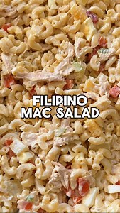 Creamy, chunky, sweet-savory perfection in every scoop, this Filipino Mac Salad is loaded like that one one Tita who lives in Canada. Filled with chunks of chicken, pineapple, eggs and other veggies, it’s chaotic harmony, just like a family party. For the full recipe please check out my new website thetastebud.co I’ll be uploading my recipes there (plus logging in all the really good old ones) and you can check out all the other links to my socials, merch and more to come in the future! #macsala