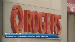 Rogers extends deadline to finalize Shaw takeover, expects spending of $150M on customer credits