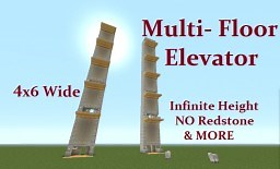 Tutorial : Multi-Floor Elevator (1.8.3) CHECK IT OUT ... Minecraft Map