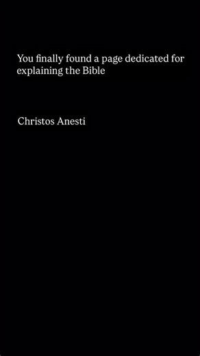 Bible on Instagram: "The Christos Anesti chant, also known as the Paschal Troparion, is the central hymn of Pascha (Easter) in Eastern Orthodox Christianity. Sung joyfully in Byzantine chant style, often with triumphant melodies and repeated many times during the midnight Resurrection service and throughout Bright Week, its Greek text is: “Χριστὸς ἀνέστη ἐκ νεκρῶν, θανάτῳ θάνατον πατήσας, καὶ τοῖς ἐν τοῖς μνήμασι ζωὴν χαρισάμενος.” It translates to: “Christ is risen from the dead, trampling down