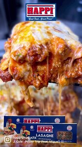 LASAGNA RECIPE Ingredients 1 box Uncooked Happi Lasagna Pasta 1 lb. Lean Ground Beef 1 (25 oz) jar Marinara Sauce 🥫 1/2 cup Vegetable Broth 1 (15 oz) container Ricotta Cheese (whole or part skim) 1 (8 oz) pkg. Shredded Mozzarella Cheese 1/2 cup Grated or Finely Shredded Parmesan Cheese 🧀 2 Tbsp Freshly Chopped Basil or Parsley 🌿 (optional) Instructions 1. Preheat oven to 375 degrees. Spray a 12 x 8-in baking dish with non-stick cooking spray. 2. Heat a 12-in non-stick skillet over medium-high