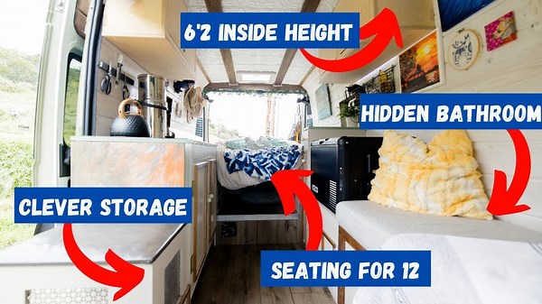 Inside Our Full-Time Van Life Setup | Ultimate Layout Tour