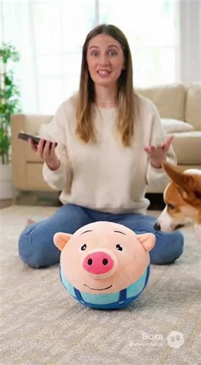 This interactive moving dog toy is designed to keep dogs entertained and mentally stimulated. It moves on its own, makes fun squeaky and talking sounds, and encourages natural chasing and play instincts. The cute cartoon pig plush is soft, washable, and safe for puppies and adult dogs. Rechargeable and easy to use, it’s perfect for indoor play, reducing boredom, and keeping your dog active even when you’re busy. #InteractiveDogToy #DogPlushToy #PetToys #DogEnrichment #ActiveDog #RechargeablePetT