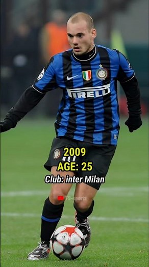 Evolution career Wesley Sneijder #football