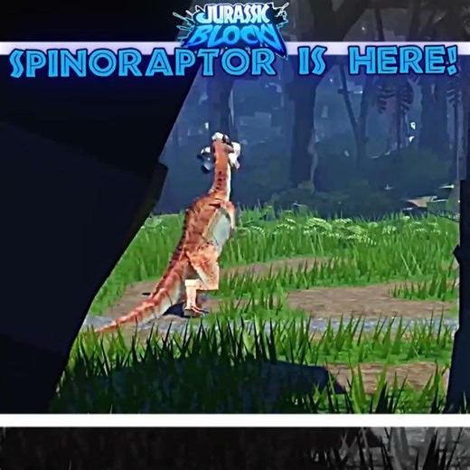 NEW Spino-raptor arrives soon in Jurassic Blocky! | #roblox #jurassicworld #dinosaur