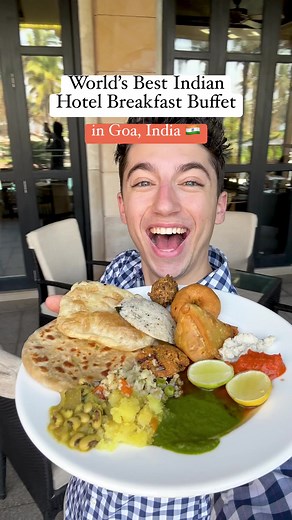 I am dreaming of this breakfast buffet! #cooking #food #buffet #indianfood | Eitan Bernath