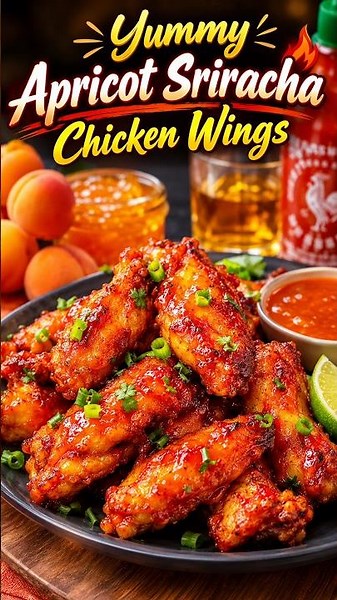 Air Fryer Sweet and Spicy Glazed Wings Recipe