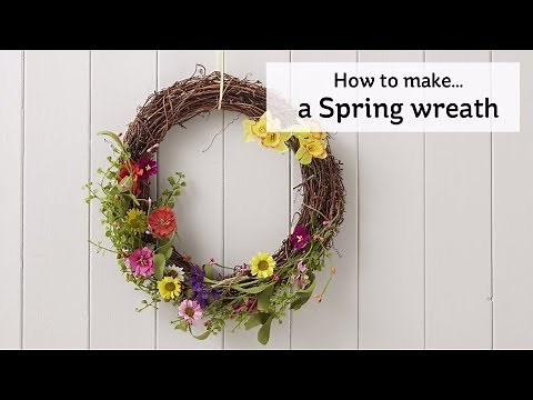 How to Make a Floral Spring Wreath | Hobbycraft