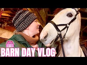 24 Hours On A Horse Farm! Riding, Grooming, Liberty & More!