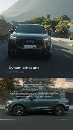 Die digitalen Matrix LED-Scheinwerfer* des neuen Audi Q3 SUV