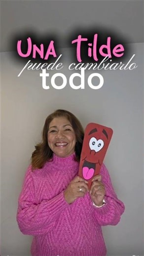 Importancia de la tilde. 😃Importance of the accent mark