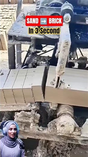 From Sand to Solid in Seconds - Inside the High-Speed Brick Machine