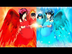 Peri Api Vs Peri Es! Hamil Panas Vs Dingin! Yuta Mio Celine Panik! Drama Sakura School Simulator