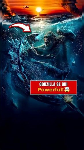 Kong Became More Powerful Than Godzilla Full Explanation! 🔥 #shorts #shortvideo #short #godzilla