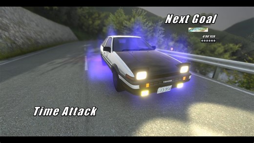 Initial Unity 盐那下 AE86 白金 3'15"436