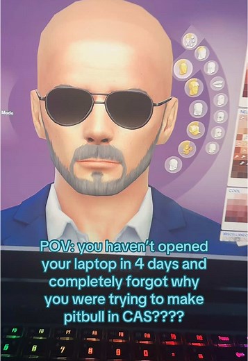 Recreating a Silly Pitbull Meme in The Sims 4
