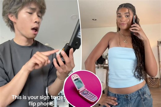 'Flip phone summer': Gen Z vows to resurrect low tech — before their 'brains turn to mush'