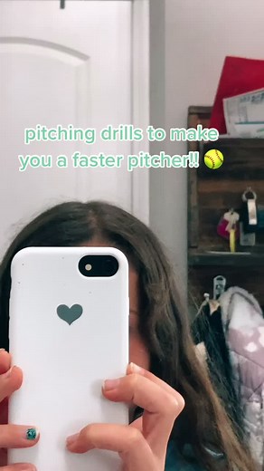 pitching drills!! #softball #pitching #fyp #sport