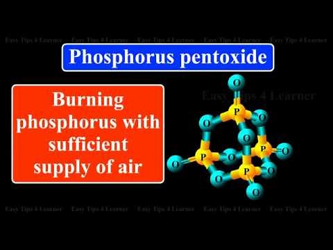 Oxides of phosphorus: Phosphorus pentoxide | Physical and Chemical properties | Uses