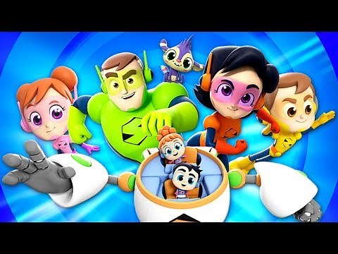 Meet The Supremes | Superheroes Cartoon Videos For Children | Nursery Rhymes