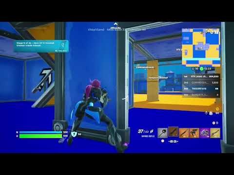 Getting two sniper shots in creative and in Fortnite 