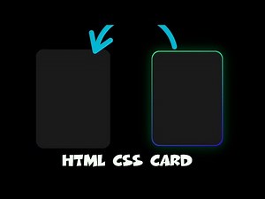 AMAZING CARD USING HTML CSS |‪@pinkweb0‬