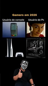 Que a discussão comece... kkkk #pcgaming #consolegaming #ps5