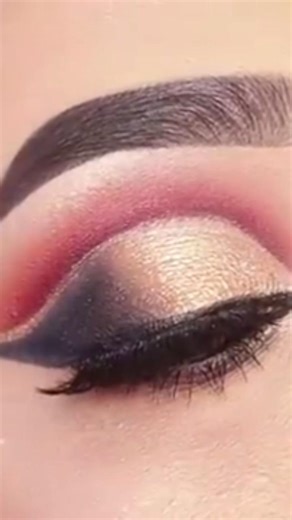 #shorts Bridal Full Cut Crease Eye Makeup Tutorial || Shilpa