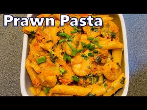 Prawn Pasta Recipe | Easy Creamy Prawn Pasta | Pasta Recipe