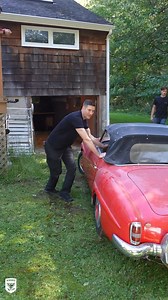 First Wash in 22 Years Rare Mercedes 190SL! 93yr old owner amazing reaction #ammonyc #detailing #barnfind | AMMO NYC