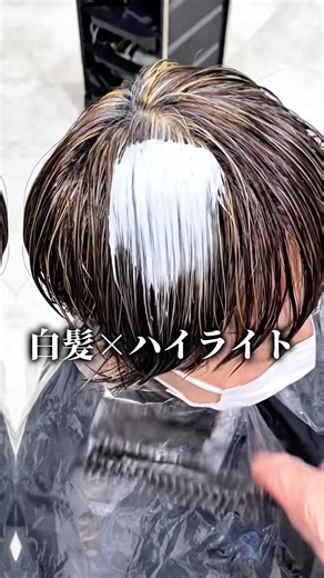 [Gray hair blending] Even with gray hair, there are still options...