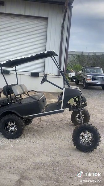 Custom Golf Cart Off-Roading Adventure