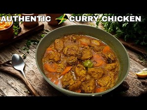 Authentic Jamaican Curry Chicken | Easy Recipe Everyone Must Try! 🇯🇲🍛