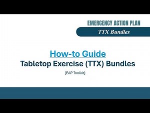 Emergency Preparedness for Special Events - How-to Guide for Tabletop Exercises