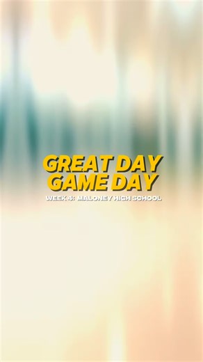 GREAT DAY GAME DAY crashed Maloney High School’s pep rally this morning, and here’s how it went! 📣🏈🎉📚 #gameday #highschoolsports #livenews #peprally #connecticut | WFSB - Channel 3 Eyewitness News