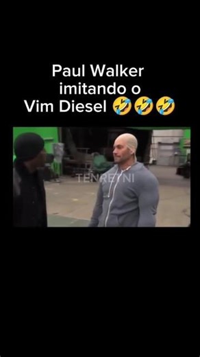 Paul Walker imitando o Vin Diesel #cartok #paulwalker #fastandfurious #memes