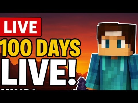 ⚔️ Surviving 100 Days in Minecraft Hardcore LIVEmpossibleChallenge#minecraft #shorts #minecraftlive