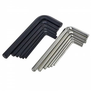 [Hot Item] Black Hardened Hex Wrench, Hex Allen Key with Zinc Plated