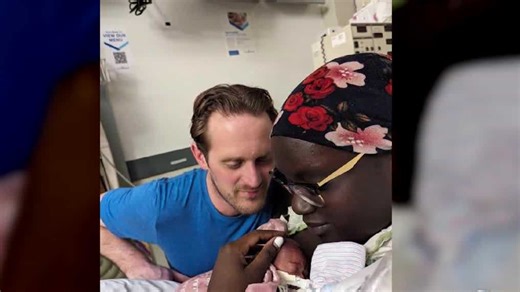 Newlywed couple welcomes 'miracle' baby who was born four months earlier than expected