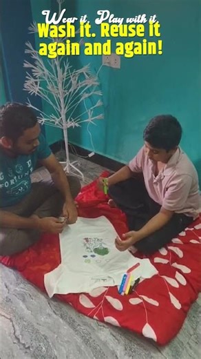 Shopndia | Reusable T-Shirt for Kids, Perfect Gift for Creative Minds #Reusablet-shirt #tshirt #kids