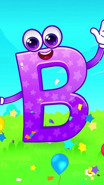 Letter B 🥰 | Everything About Letter B ⚽🍌🚲 #shorts